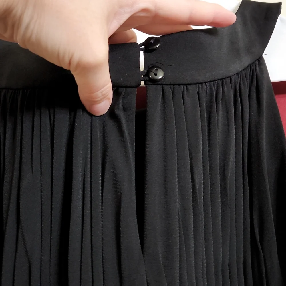 Sangria. Missy Black dress Sz 12 - Picture 4 of 8